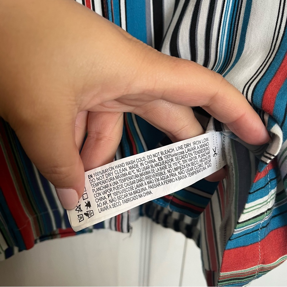 Forever21 Multicolor Striped Shirt - Picture 4 of 5